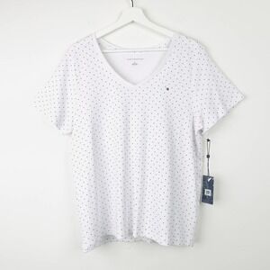 NWT Tommy Hilfiger Dot T-shirt Size 0X